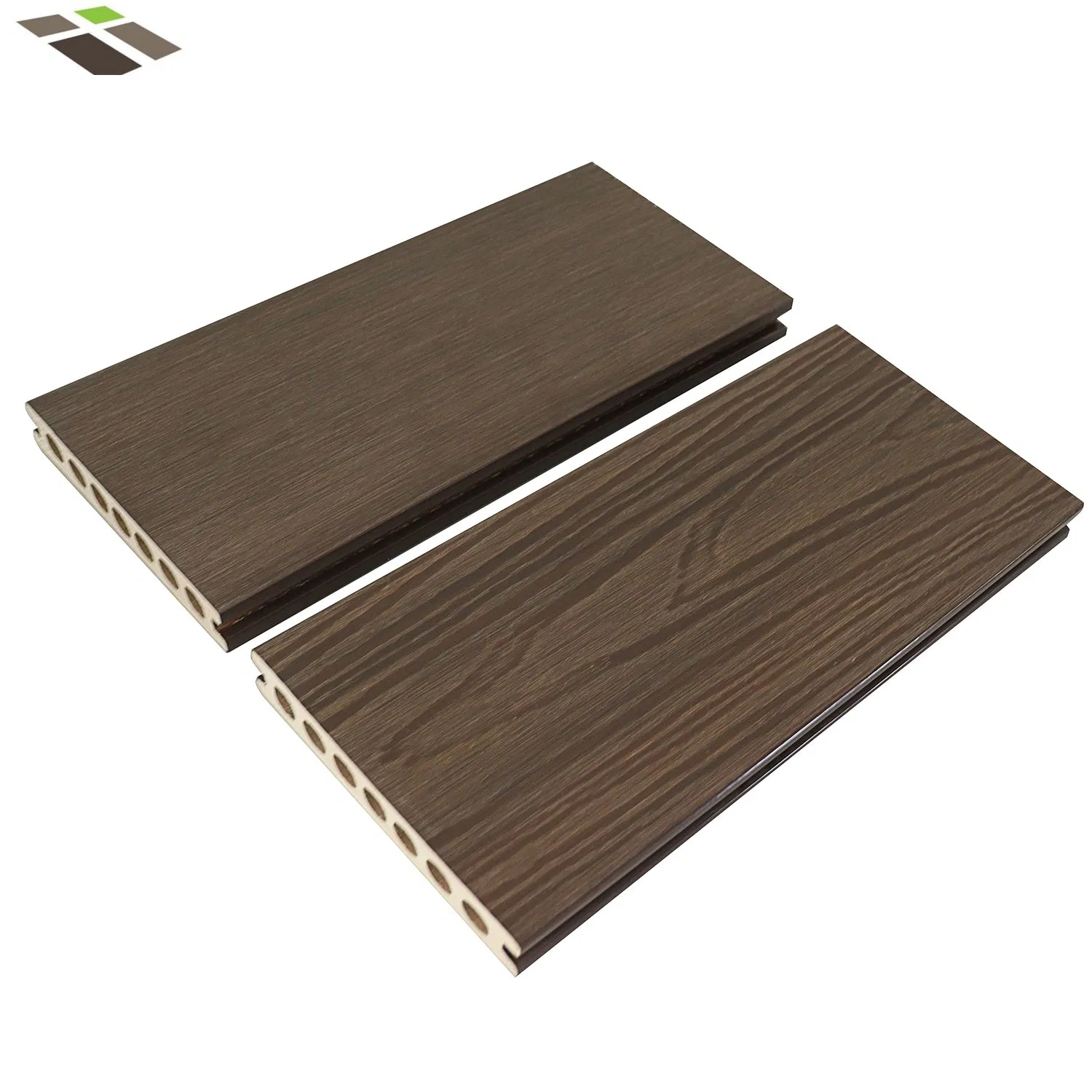 Outdoor Wood Texture Exterior ASA WPC Co-Extruded Composite Decking