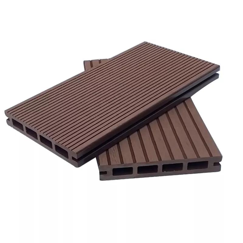 China Factory Decking 146*26mm Anti-Slip Swimming Pool WPC Decking
