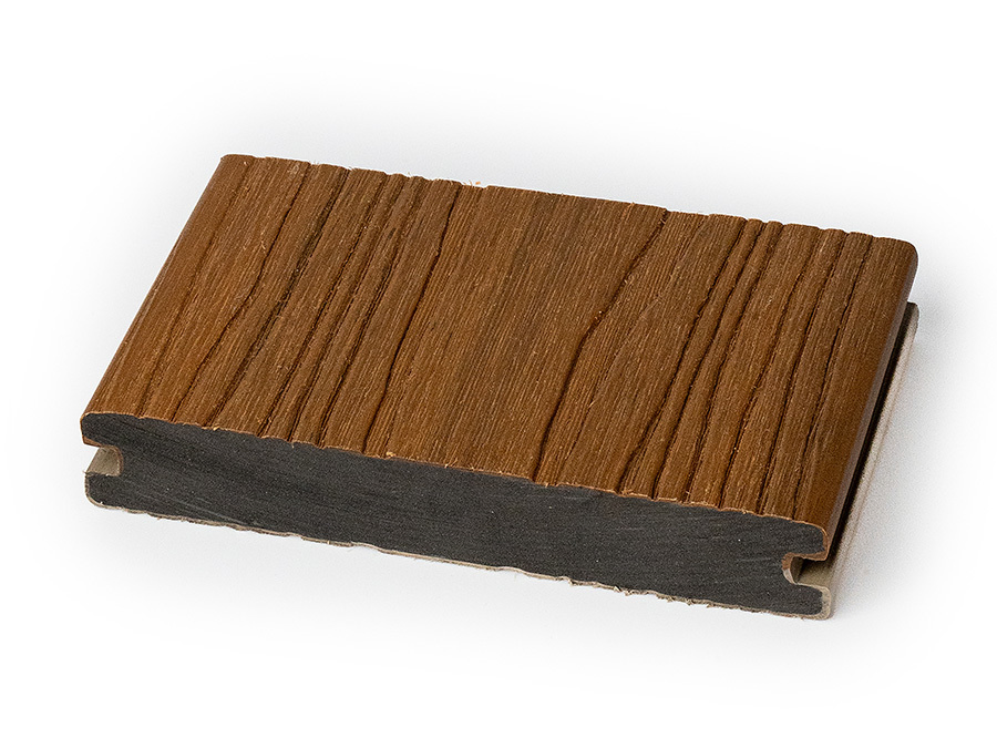 Free Sample WPC Terrace Decking Waterproof Anti-Slip 23mm Thickness Solid Co-Extrusion Outdoor Flooring for Swimming Pool