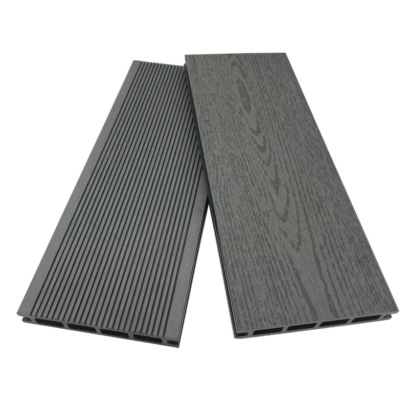 High Quality Co-Extrusion Anti-Slip Decking WPC Composite Outdoor Co-Extruded Decking Flooring 146*22mm