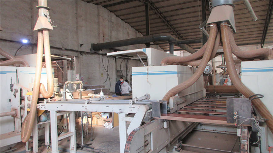 Slotting Process - KandS Floor Manufacturing Step 4