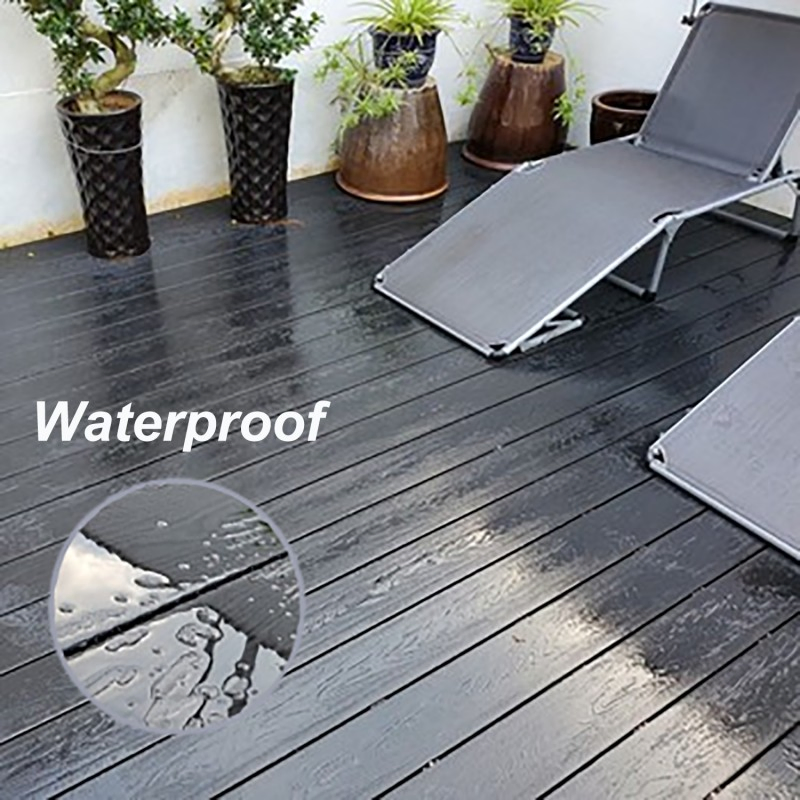 Waterproof Corrosion-Resistant Moisture-Proof Engineered Composite Outdoor WPC Hollow Decking Flooring
