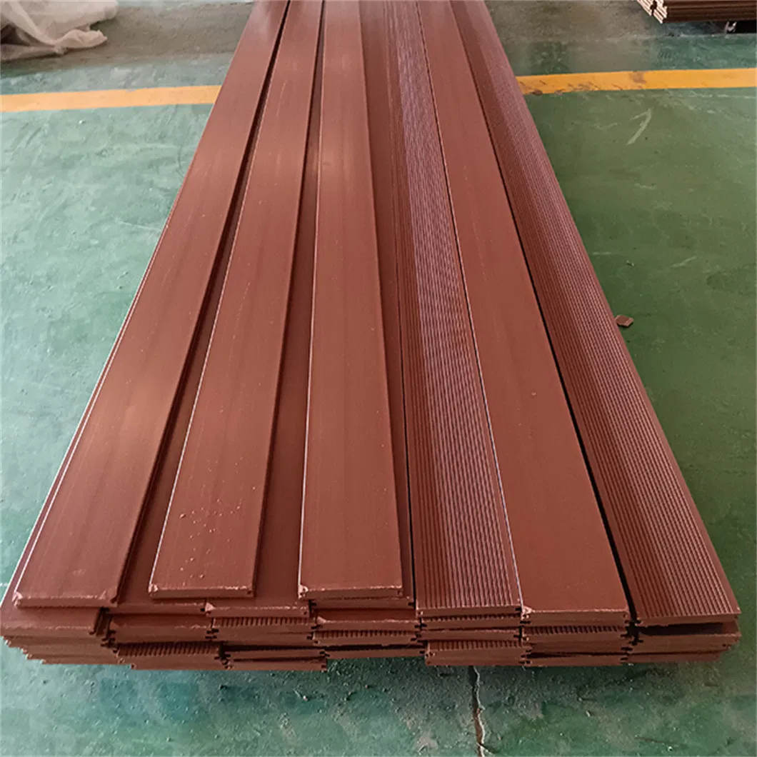 Factory Wholesale Anti-Slip Environment-Protection Solid Traditionalcomposite WPC Decking