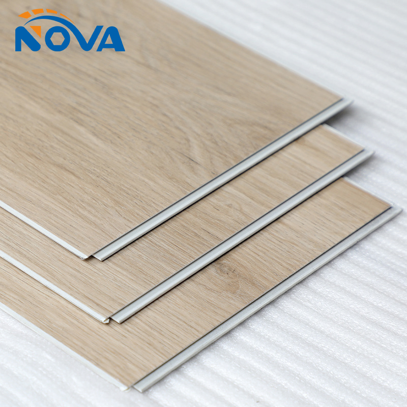 4mm Indoor Waterproof Eco Click Thick Sheet WPC Spc Vinyl Plank Flooring