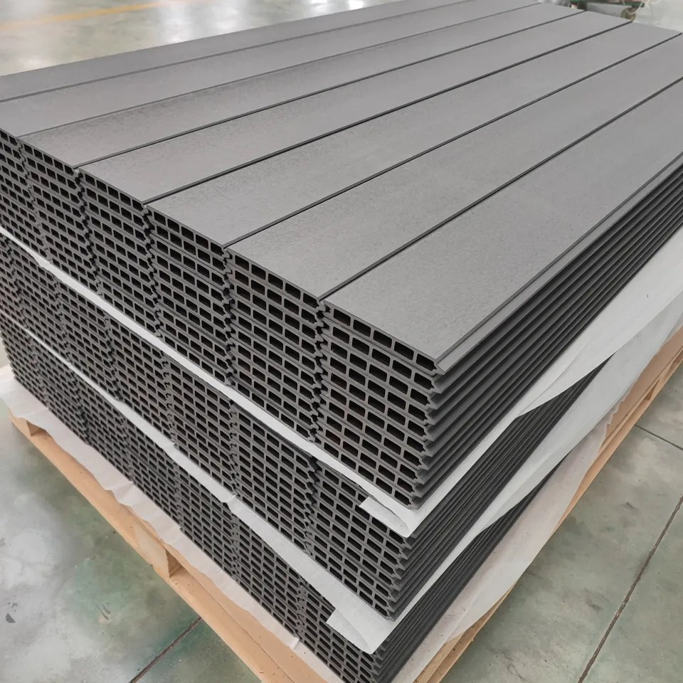 Garden Luminum Plastic Column 1.8 M High UV DIY WPC Fence Panel