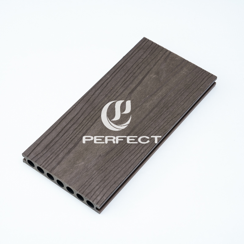 Second Generation Solid Co-Extruded Anti-Corrosion WPC Decking for Courtyard Villa Garden Park