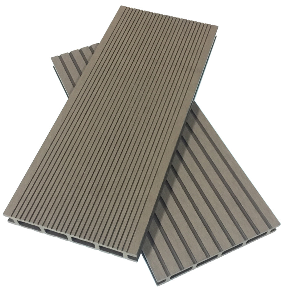 Waterproof Solid Boards Composite Wooden out Door Floor Interlocking WPC Decking Series