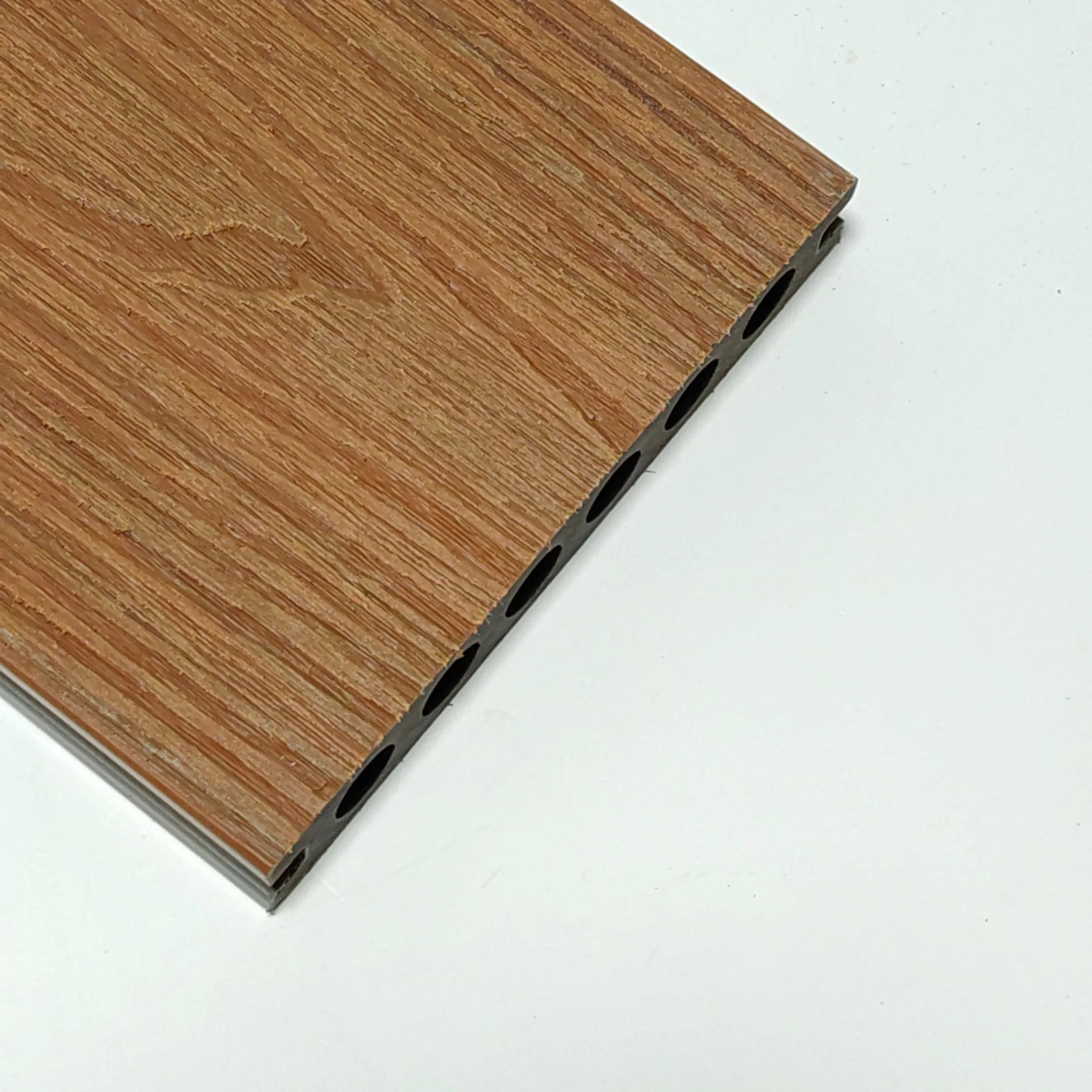 Top-Grade Hollow WPC Decking Fire-Rated Anti-Corrosion for Commercial Outdoor Flooring