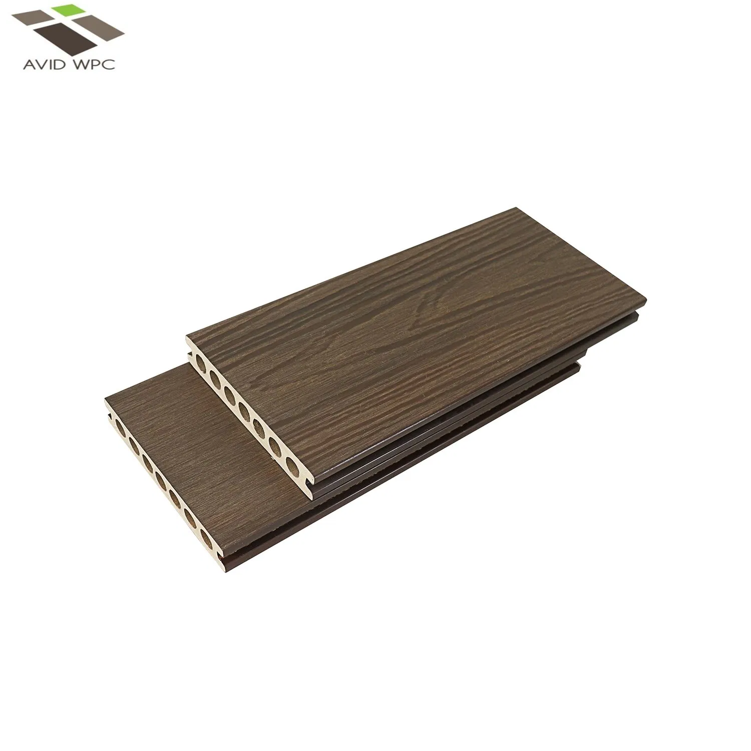 Outdoor Wood Texture Exterior ASA WPC Co-Extruded Composite Decking