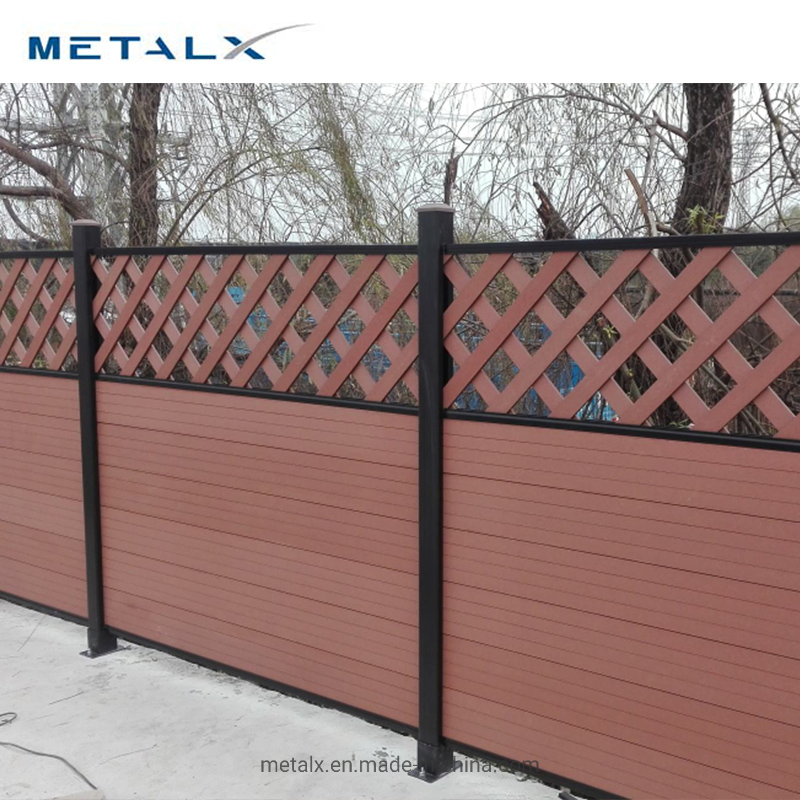 Wholesale Customized Home Garden Outdoor UV Resistance Plastic Panel Vinyl Privacy Boards/Wood Grain/Composite/WPC Fence Price for House/Garden/Security/Wall