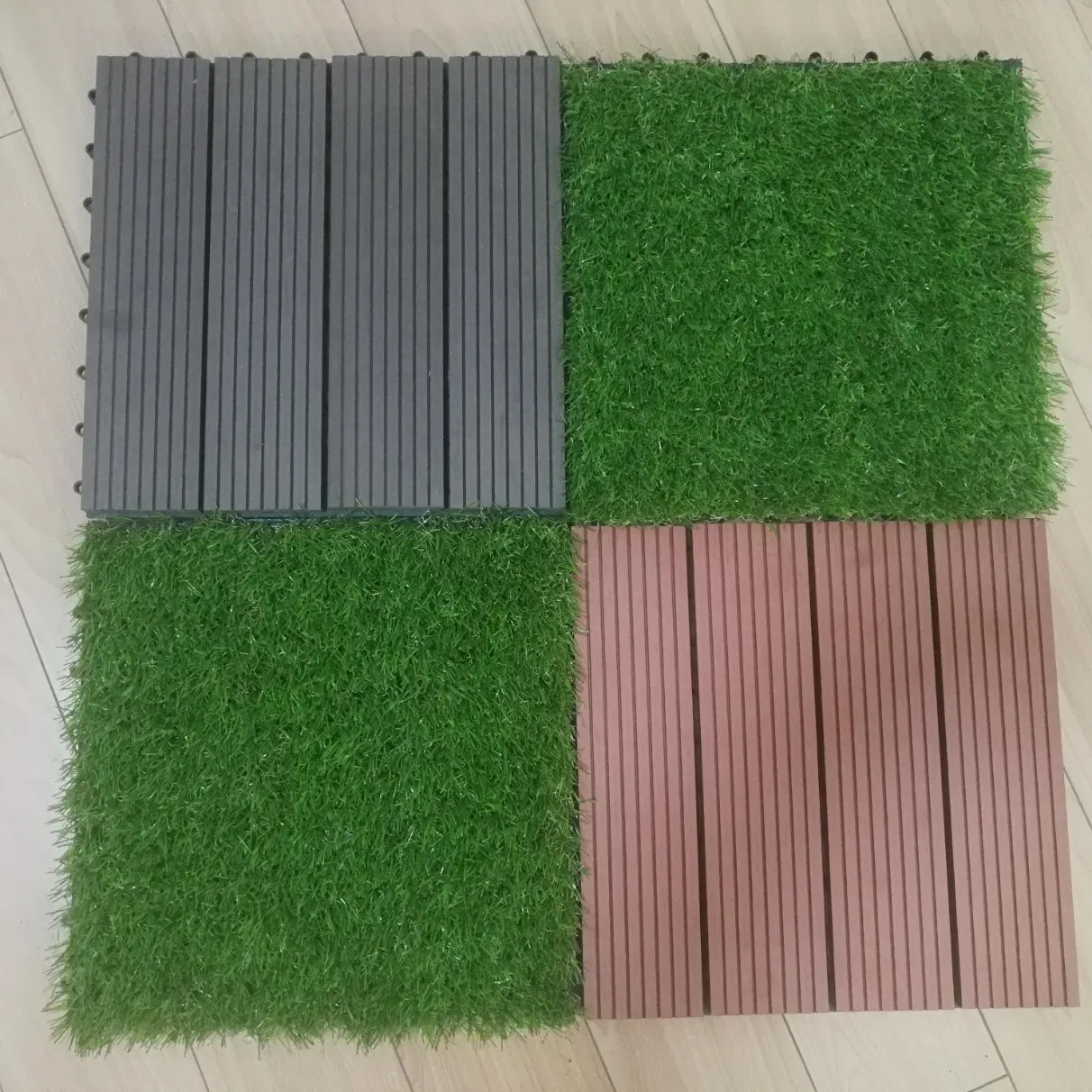 Zico Easy to Install DIY Possible WPC Interlocking Tile