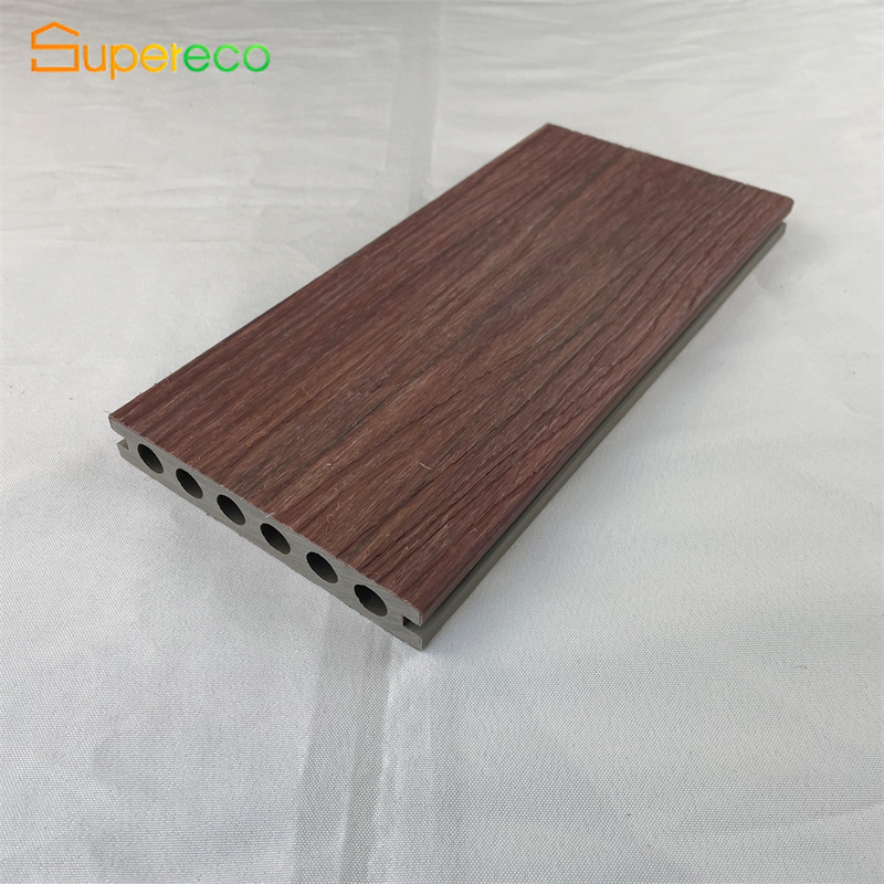 Anti-Slip Co Extrusion WPC Decking Outdoor Wood WPC Composite Decking for Swimming Pool Garden
