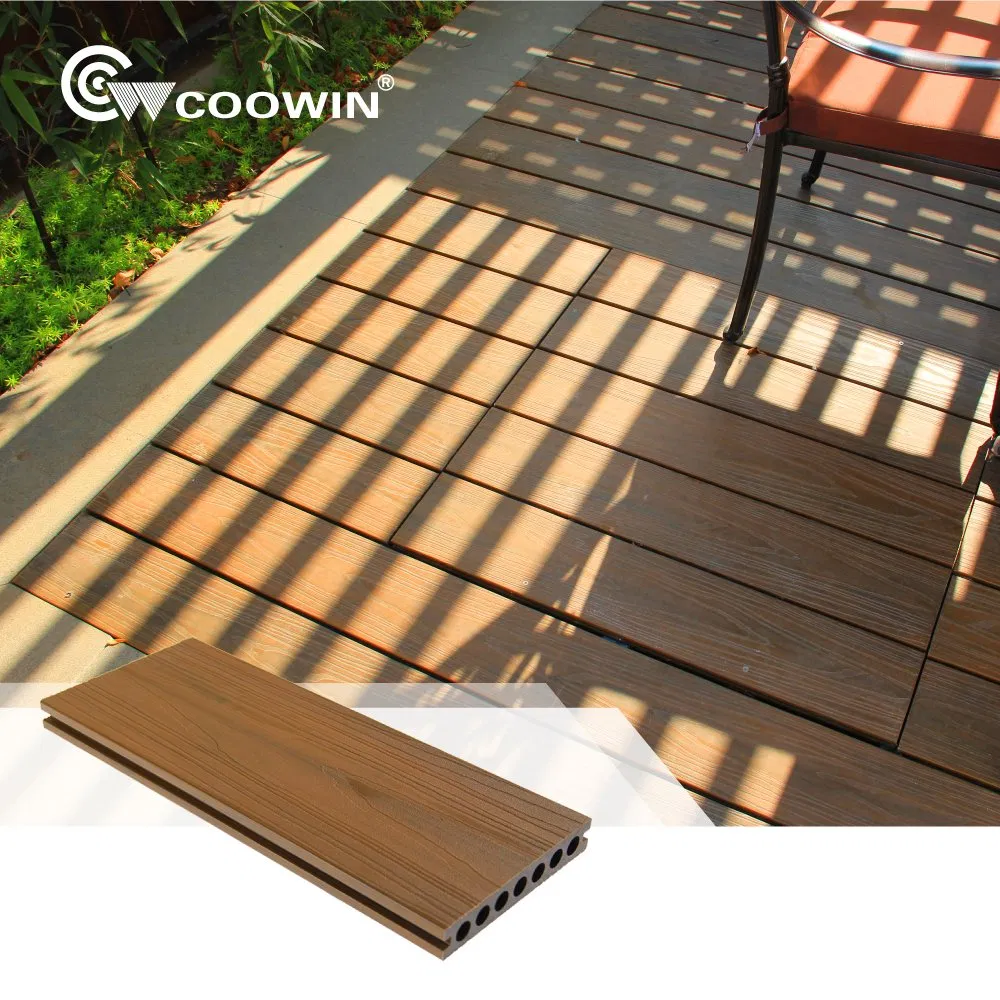 Waterproof Easy Installation WPC Decking Solid Hardwood Flooring
