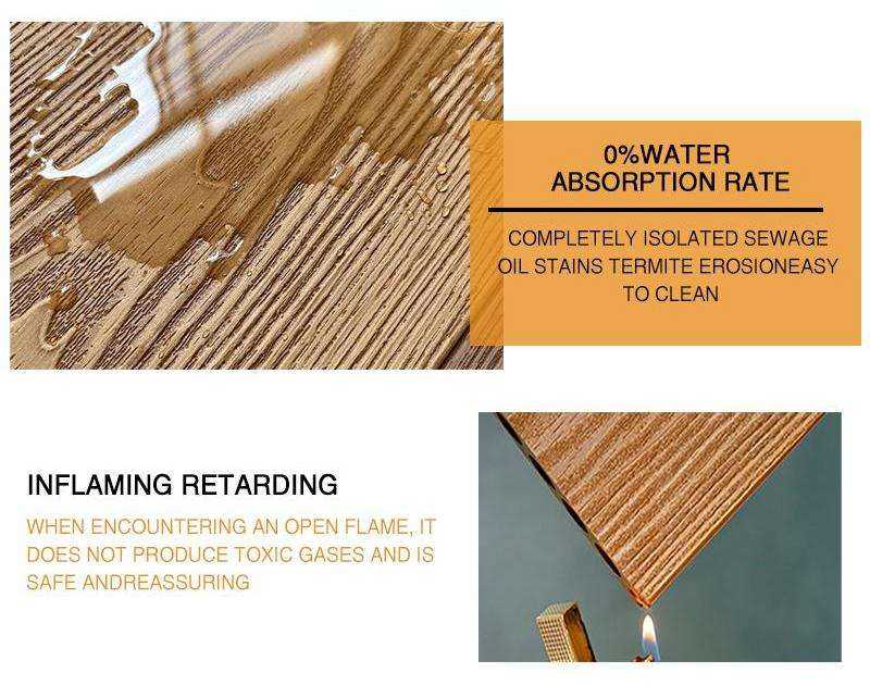 High Quality Fire-Resistant, Scratch Resistant, and Load-Bearing WPC Composite Flooring