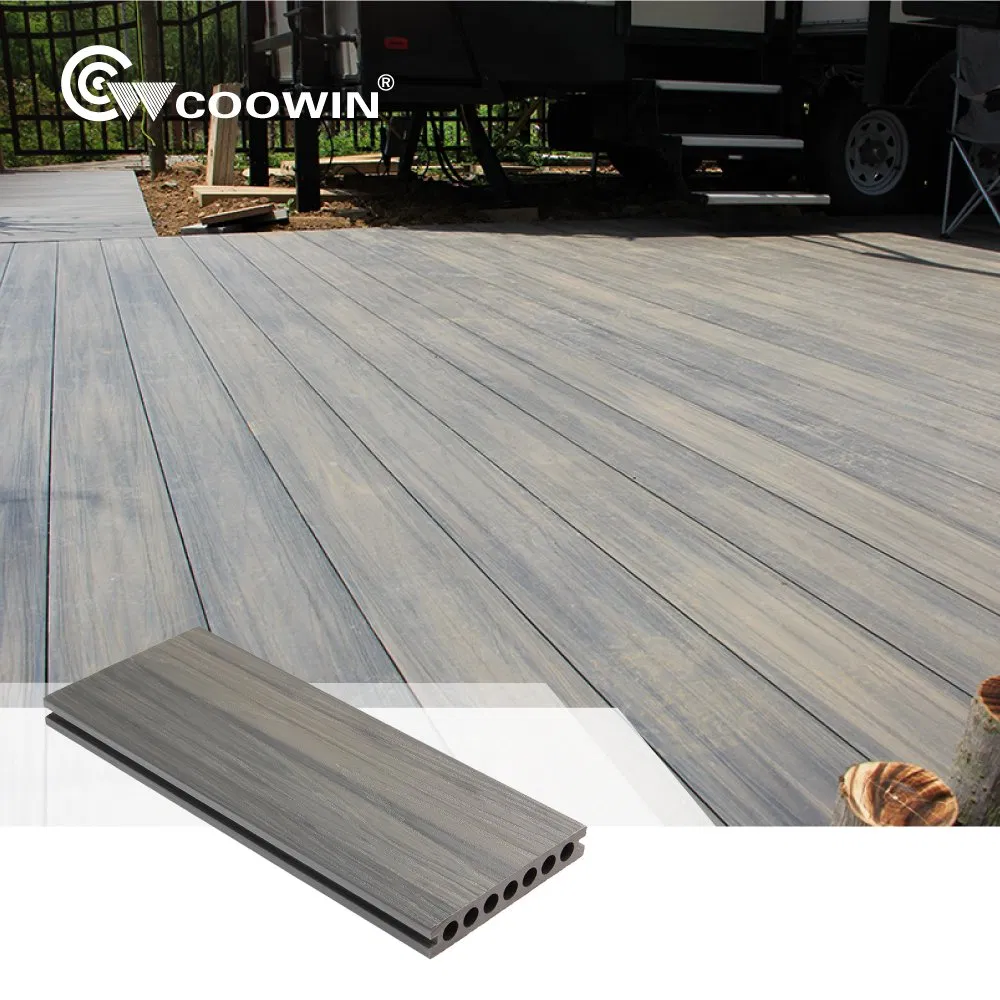 Waterproof Easy Installation WPC Decking Solid Hardwood Flooring