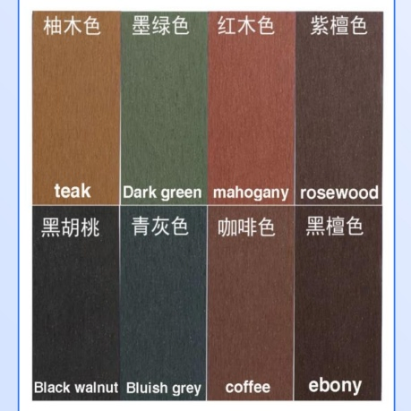 Outdoor Fence, Fire-Resistant, Sun Proof, Fade Proof, Insect Proof, Outdoor WPC Flooring, Environmentally Friendly