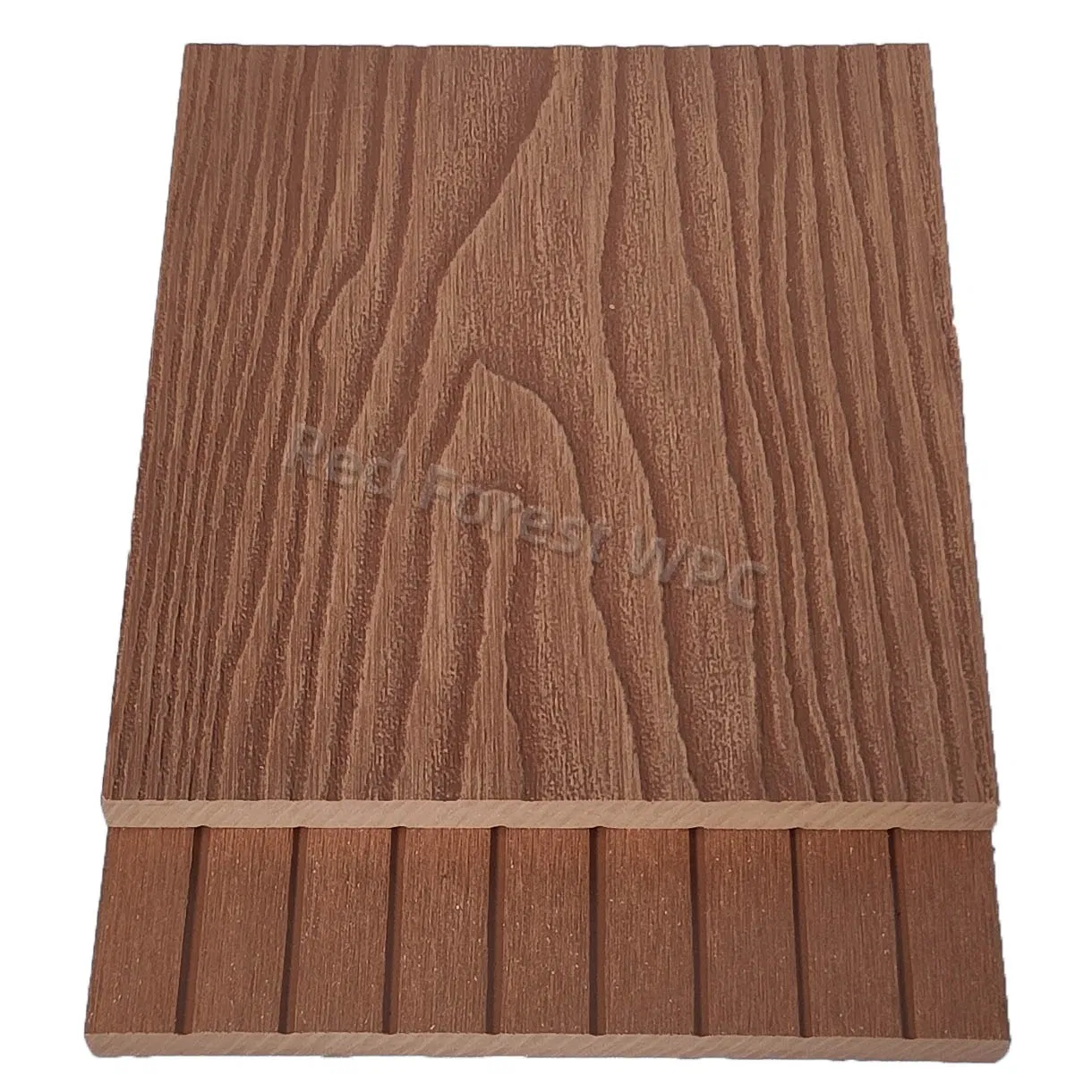 Outdoor Grey Solid Sheet WPC Decking with Mothproof and Mildewproof Features