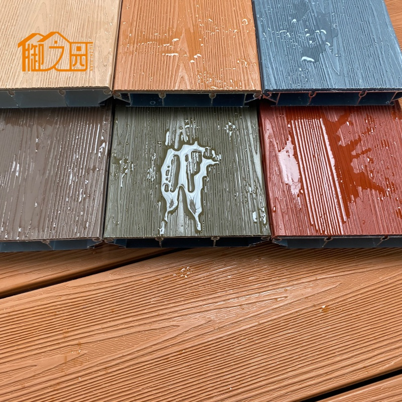 Fast Delivery Pool Edge Aluminum Decking Anti Slip Design Backyard Deck Garden Aluminum Deck Flooring WPC Decking