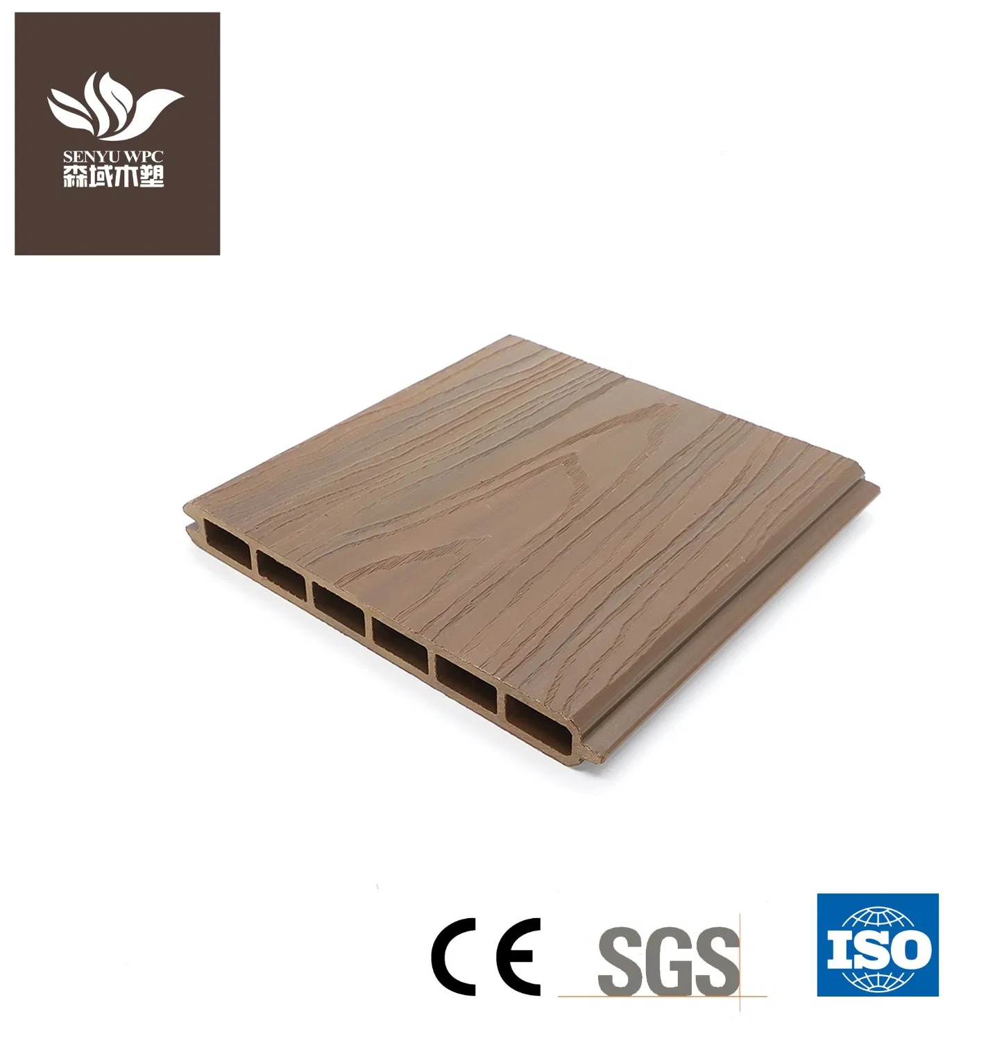 Wood Plastic Composite Wood Outdoor Fence Handrail and Railings