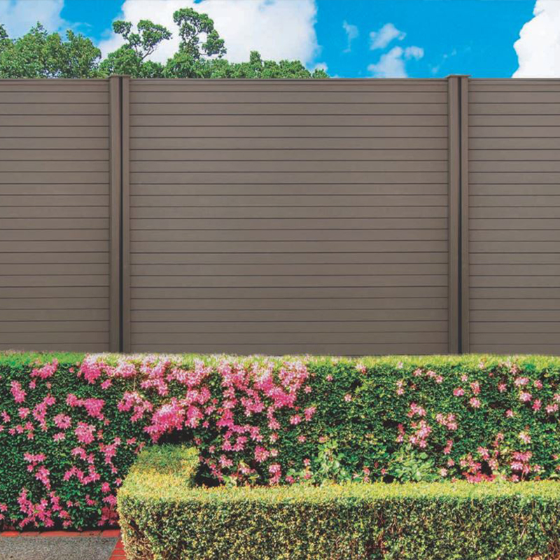 Outdoor Veranda Terrace Waterproof Wood Plastic Composite Panel WPC Fence