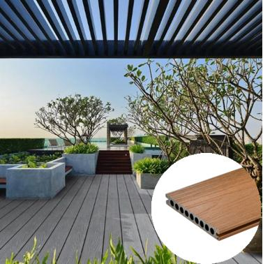 Slip Resistance Shock Resistance Weather Resistance Easy Installation Low Maintenance WPC Decking Floor for Outdoor