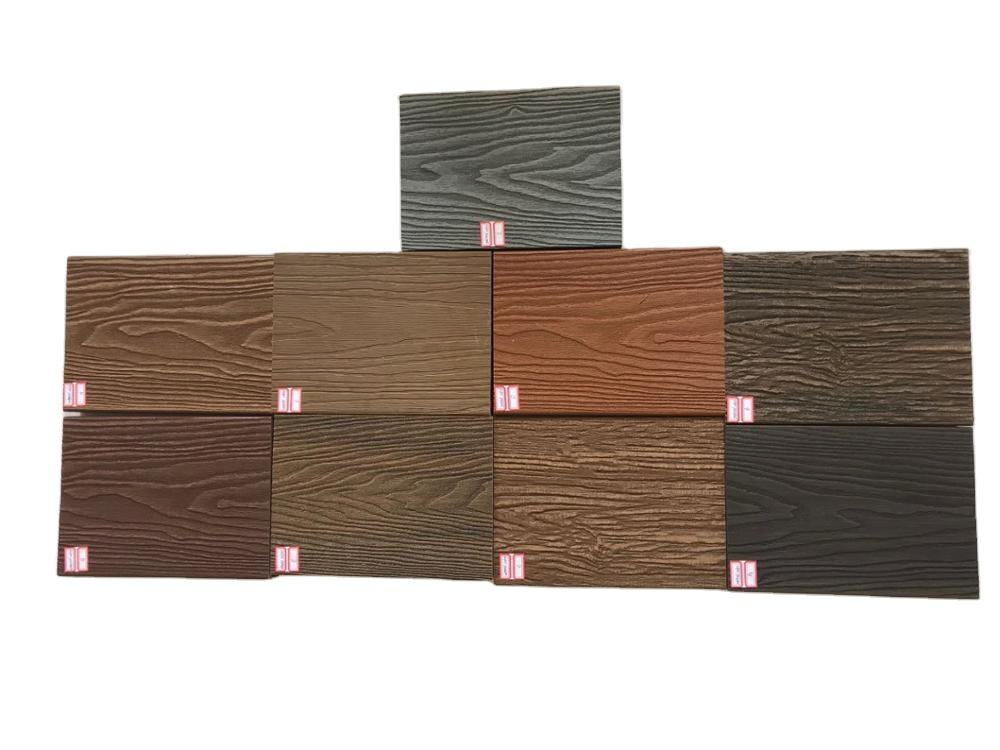 Swimming Pool Anti Slip Laminate Flooring Cover Hollow Composite Plastic WPC Decking