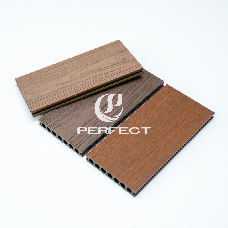 Second Generation Solid Co-Extruded Anti-Corrosion WPC Decking for Courtyard Villa Garden Park