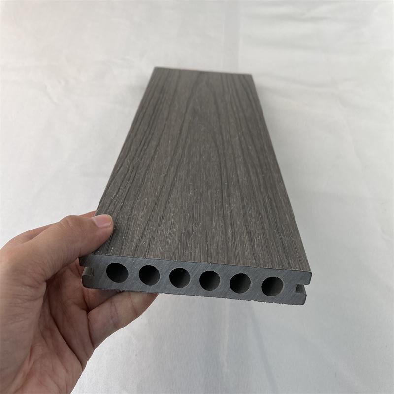 Outdoor WPC Wood Plasticsquare Hollow Decking for Decoration Anti-Corrosion