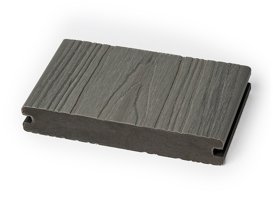 Free Sample WPC Terrace Decking Waterproof Anti-Slip 23mm Thickness Solid Co-Extrusion Outdoor Flooring for Swimming Pool