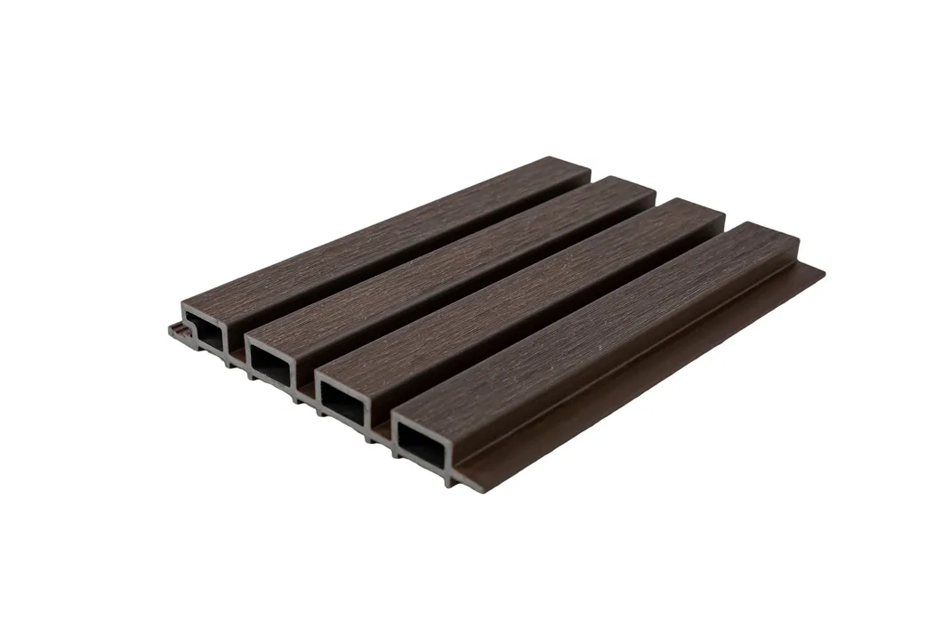 Exterior Fluted WPC Wall Panel Cladding