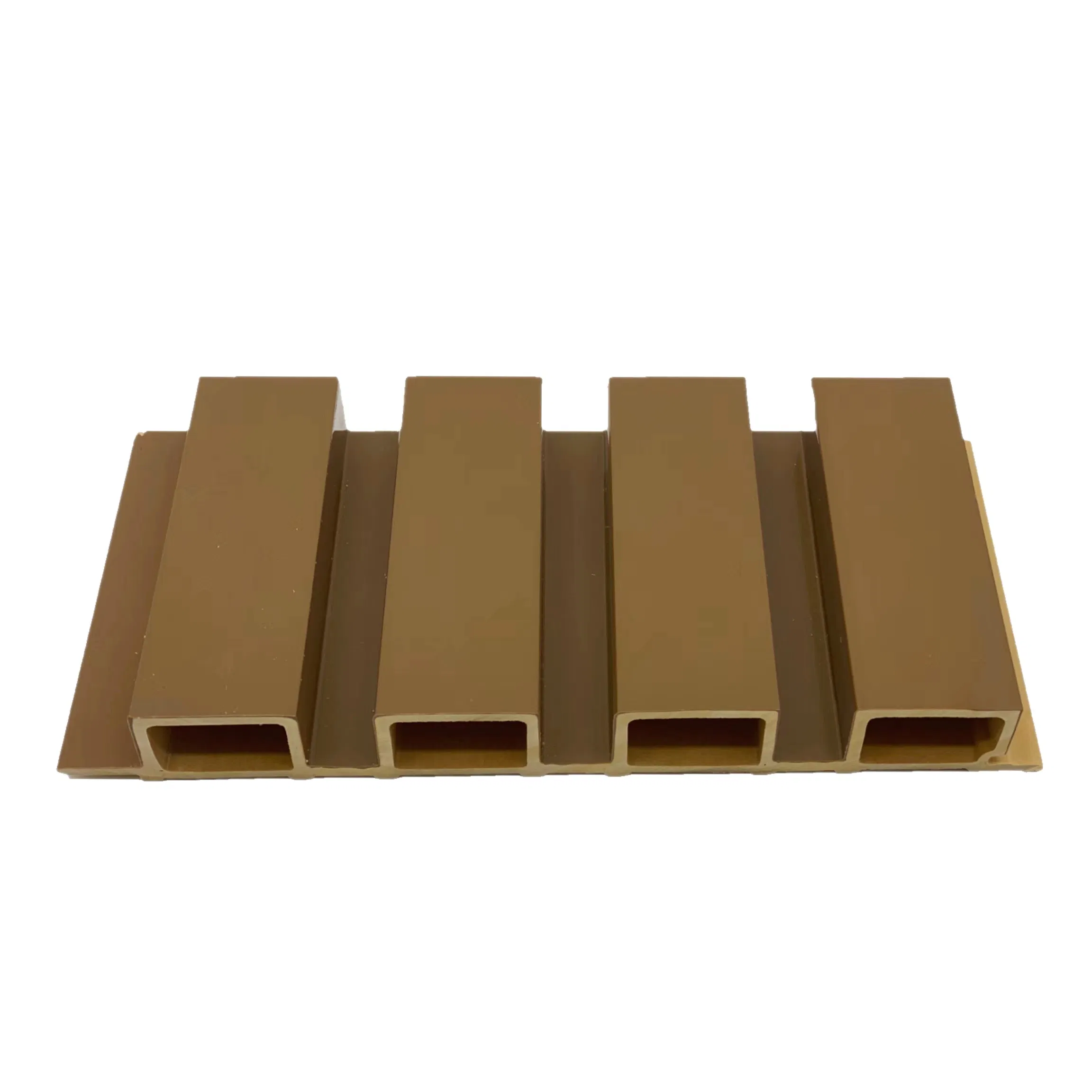 3D Exterior Decor Old Vintage Style Laminated Wood WPC Outdoor Wall Claddings