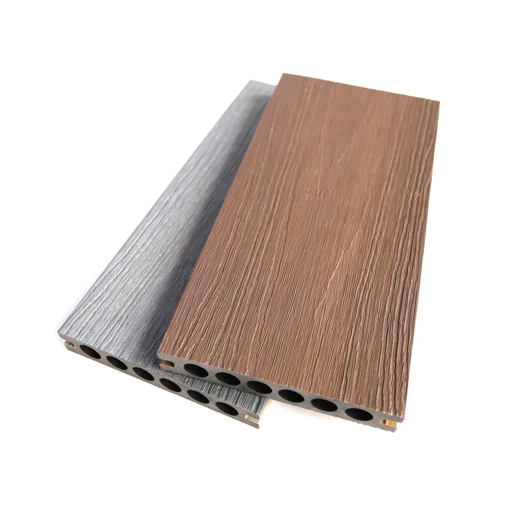Invisible Gap Design Easy Install and Replace Swimming Pool Decking Solid Board Outdoor Floorings Wood Composite WPC Decking