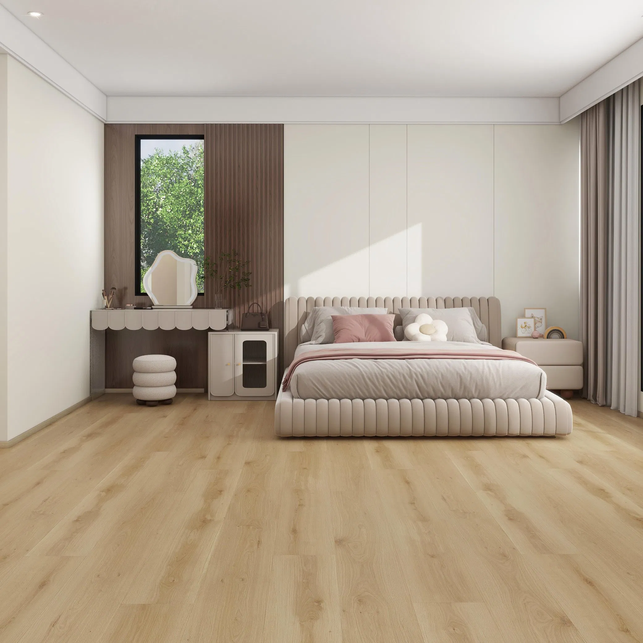 Factory Direct Click-Lock Free Sample WPC Vinyl Flooring for Indoor Floor
