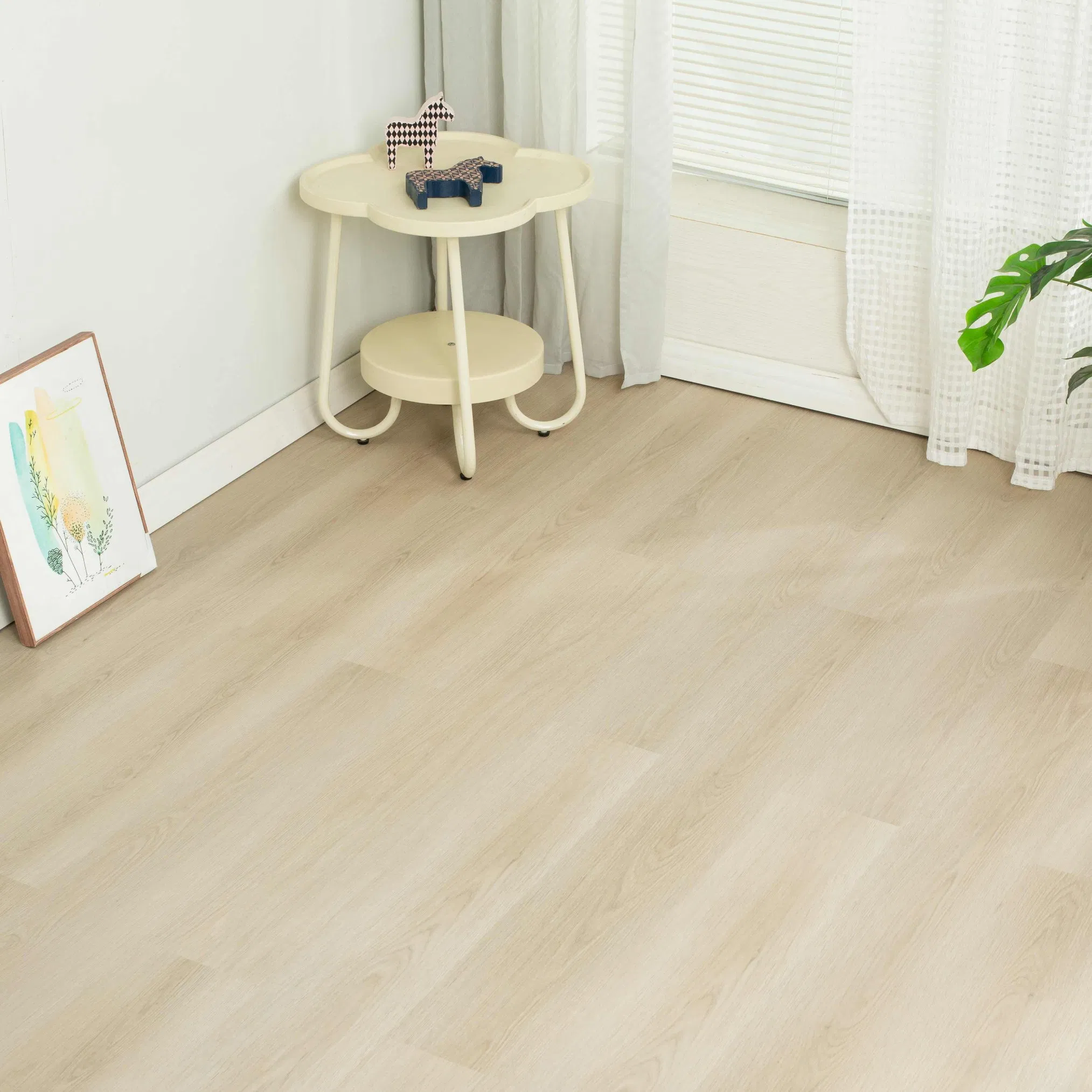 Modern Design WPC Hybrid Flooring with Anti-Slip and Fire-Resistant Properties for Home Floor