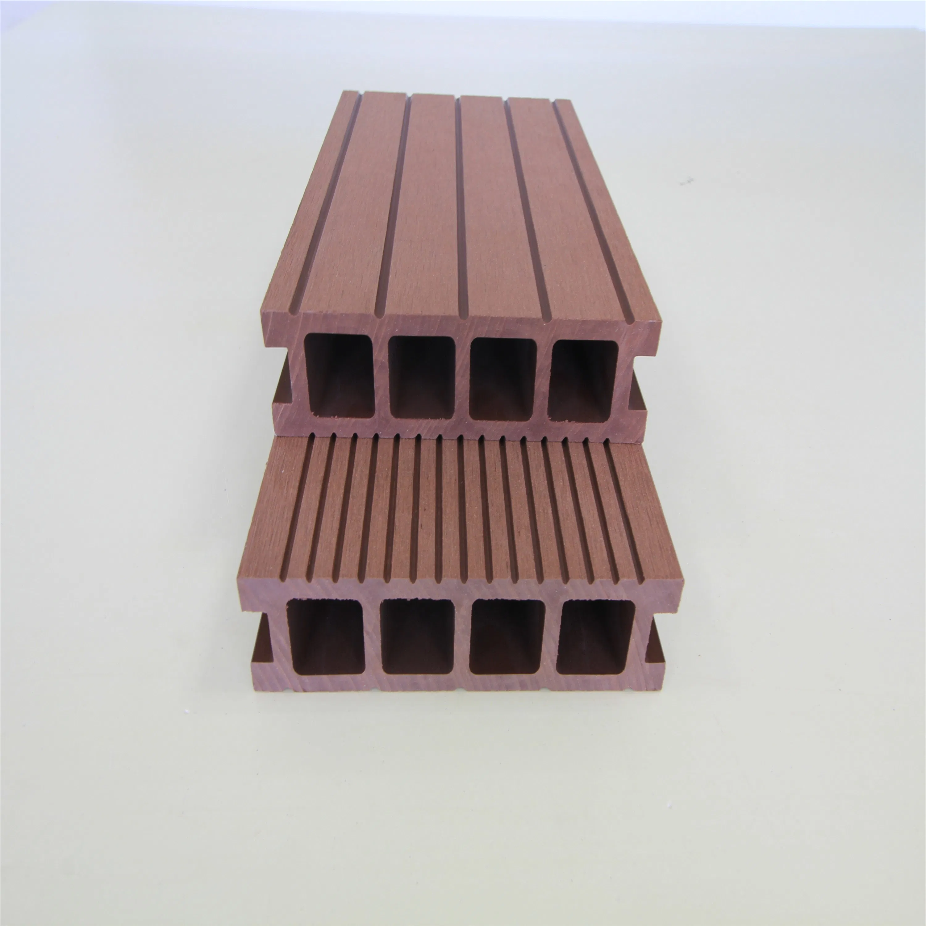 New Design Solid WPC Decking Hard Wearing Co-Extrusion Composite Deck