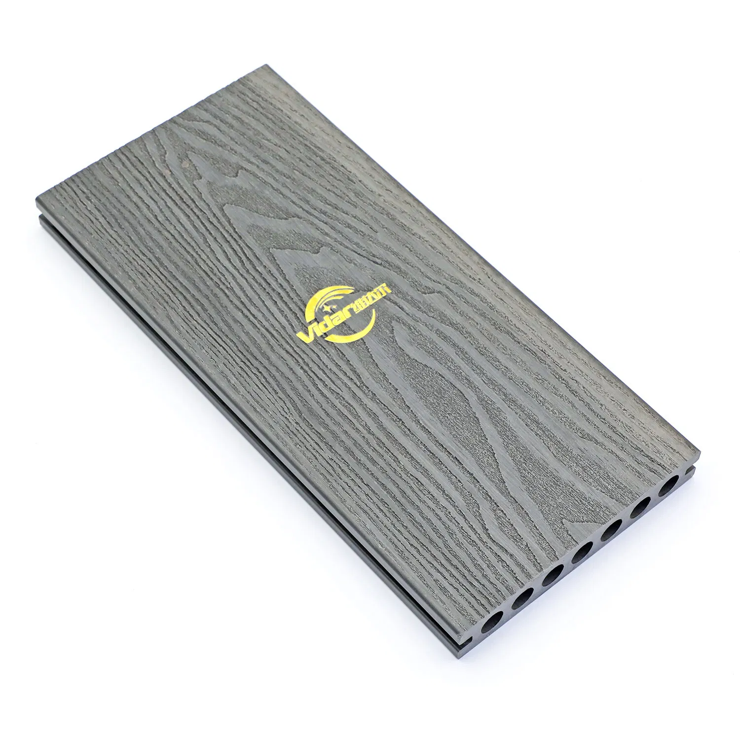 Anti-Fade 150X22.5mm 3D Wood Grain WPC Co-Extrusion Composite Decking for Outdoor Use