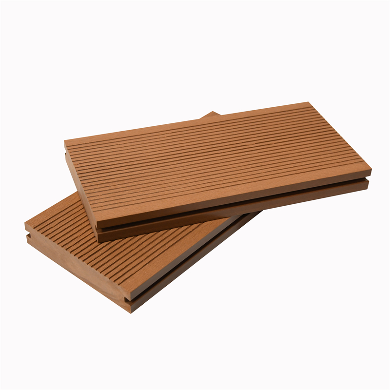 Morden Style Decorative Wood Plastic Composite Co-Extrusion WPC Waterproof Anti-Slip Outdoor Decking
