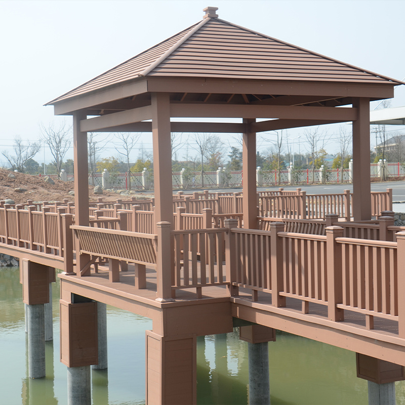 Wholesale Factory Price WPC Wood Plastic Composite Railings for Park