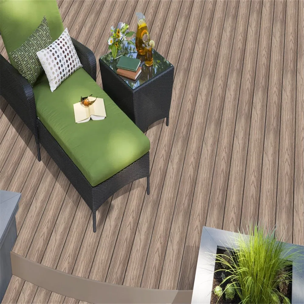 Waterproof Hollow Outdoor Anti-Slip 3D Embossed WPC Ceramic Mug Decking