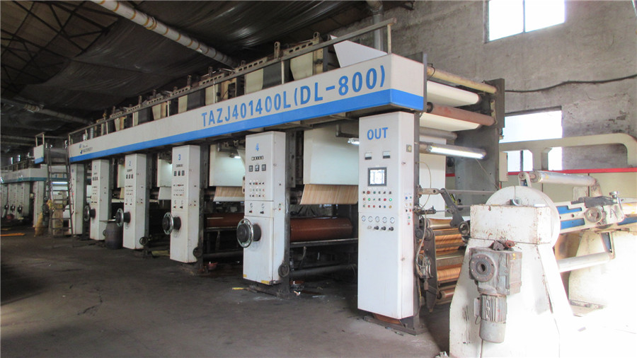 Production of Decoration Paper - KandS Floor Manufacturing Step 1