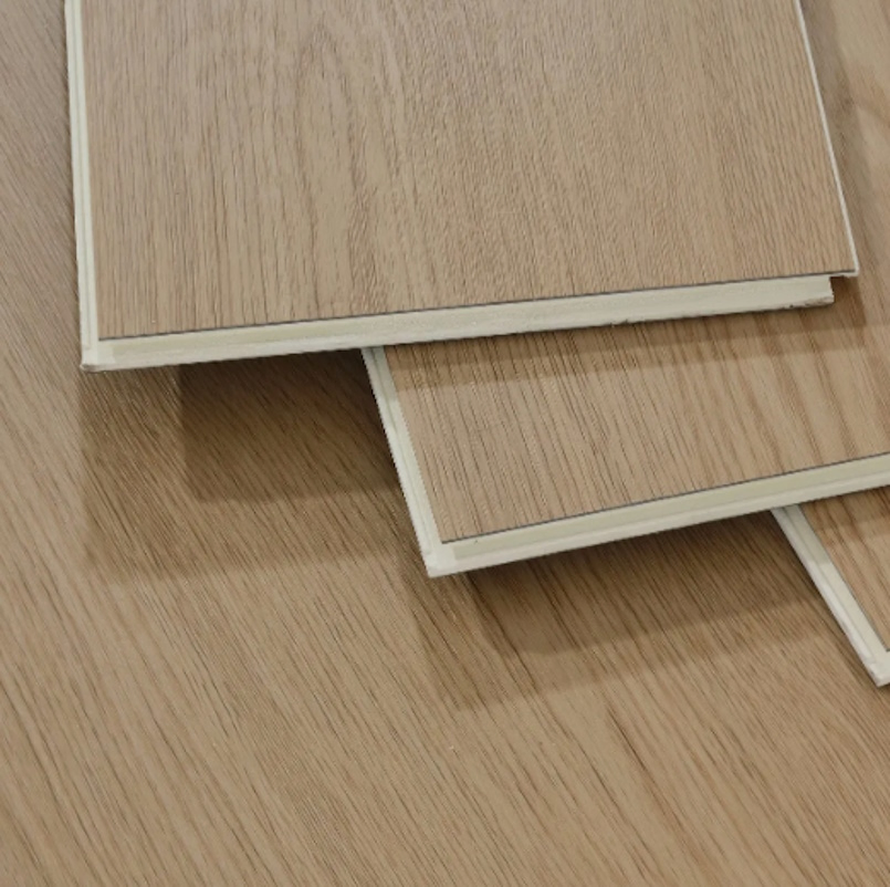 Natural Wood Texture Fireproof Anti-Static Noise Reduction Indoor WPC Floor