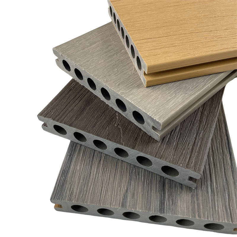 Professional Manufacture Fire Resistant WPC Decking Floor for Terrace