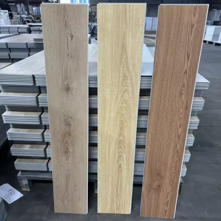 100% Environmentally Friendly Waterproof Piso Spc Vinilico PVC Flooring Tile Plank 4mm-6mm Plank Vinyl Lvt WPC Espc Spc Floor for Indoor Residential