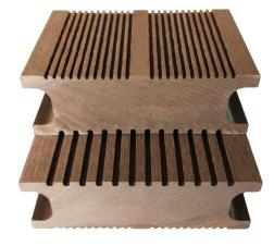 WPC Decking Hardwood Floor 50mm Thickness Wood Plastic Composite Solid Floor Outdoor Floor 150*50mm