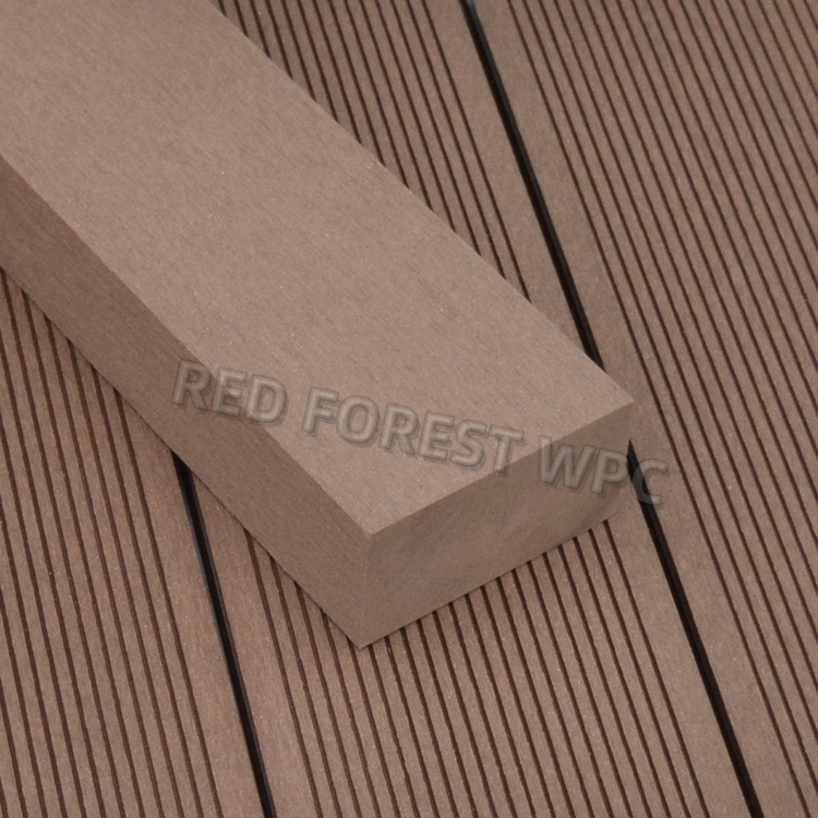 Outdoor Grey Solid Sheet WPC Decking with Mothproof and Mildewproof Features