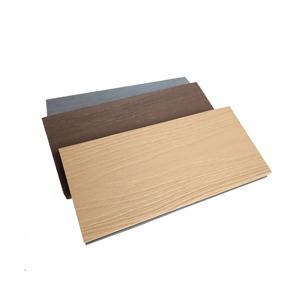 Invisible Gap Design Easy Install and Replace Swimming Pool Decking Solid Board Outdoor Floorings Wood Composite WPC Decking