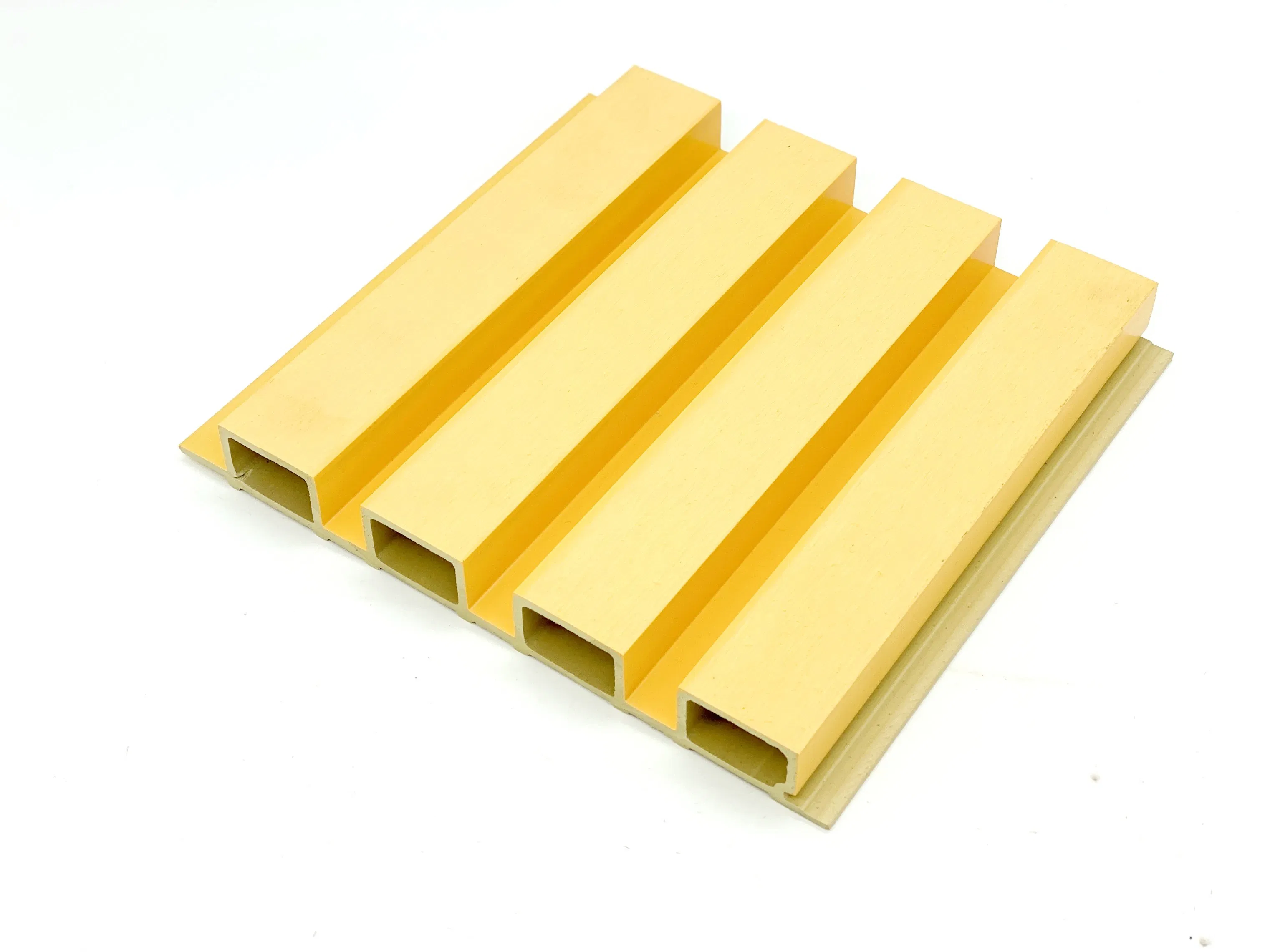 3D Exterior Decor Old Vintage Style Laminated Wood WPC Outdoor Wall Claddings