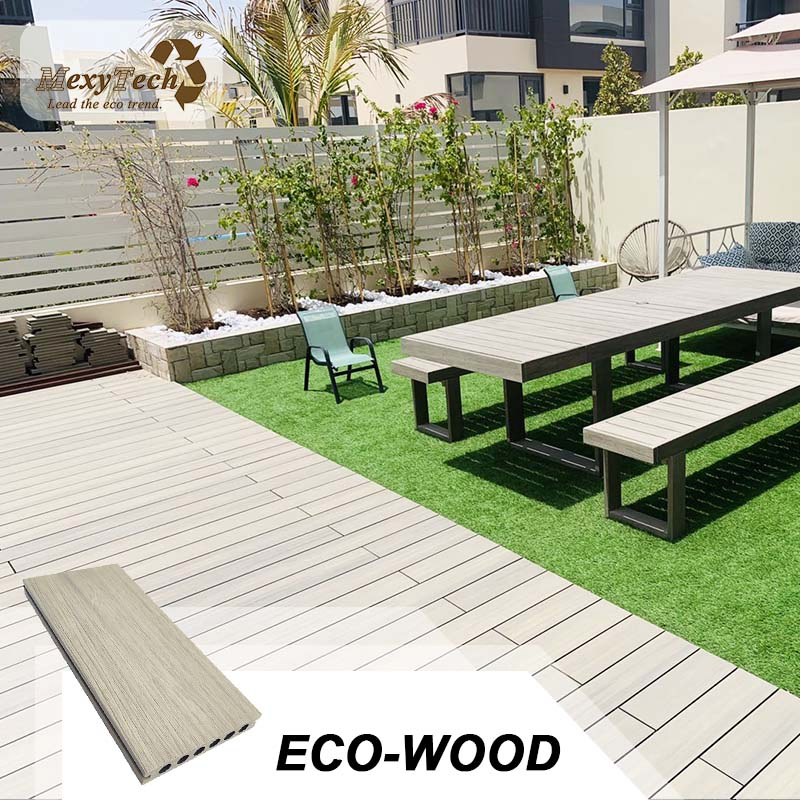 Swimming Pool WPC Decking 100% Waterproof and Anti-Slip Resistance