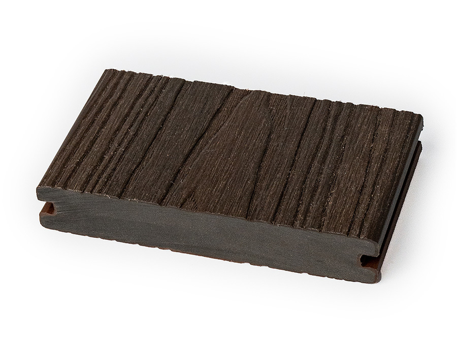 Free Sample WPC Terrace Decking Waterproof Anti-Slip 23mm Thickness Solid Co-Extrusion Outdoor Flooring for Swimming Pool