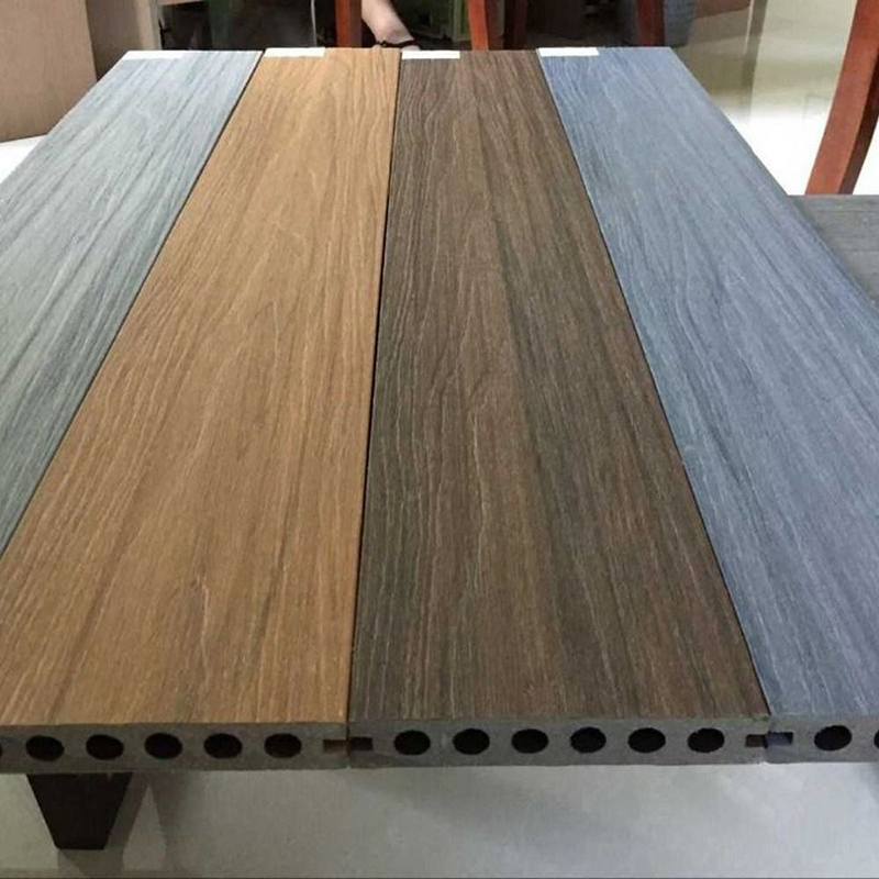 Professional Manufacture Fire Resistant WPC Decking Floor for Terrace